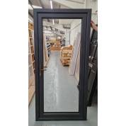 Anphracite Wrapped Single Door Un-glazed 2100x1000mm SR04