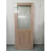 Engineered Oak XGV 2XG 1 Light External Door 80x32 2032x813mm Wooden Timber