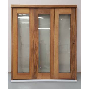 2094mm Unfinished Hardwood Trifold