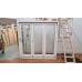 2095x2095mm White Trifold Doors - Ex-Display