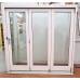 2095x2095mm White Trifold Doors - Ex-Display