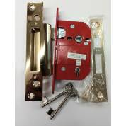 French Door Kit 5 Lever Lock Flush Bolt Hinges Rebate Kit External Ironmongery