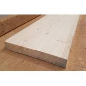 Wide Timber Length Sawn Softwood Boards 3.5m 38x225mm 9x1½" Scaffold - No Bands 