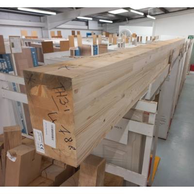 Glulam Beam Joist Purlin Softwood Planed Engineered Wooden Large Timber Stock LG - Beam Size LxWxT: 