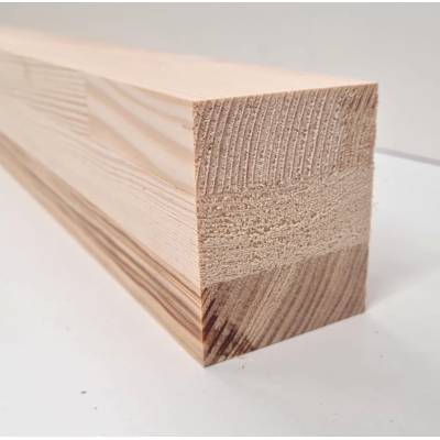 Engineered Planed Timber Finger Jointed Pine Laminate Sectio...