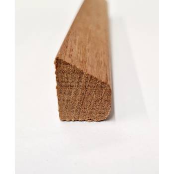 18x15mm Wedge Bead Hardwood
