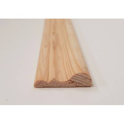 Panel Pine decorative trim moulding 1170mm 29x9mm beading wooden timber