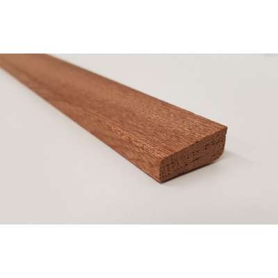 Wedge chamfer bead Hardwood decorative trim moulding 27x12mm 2.4m wooden timber