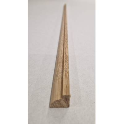 Glass Bead Oak Glazing Trim Moulding 15x15mm 2.1m beading wo...