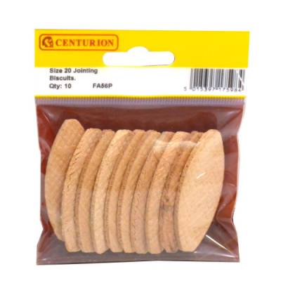 Carcass Wood Biscuit Joints, 18mm, Natural...