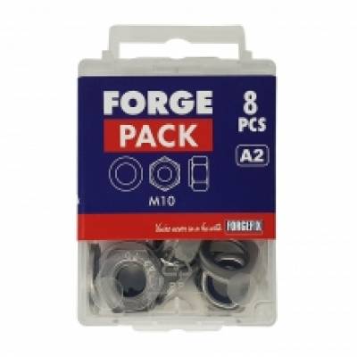 Hexagonal Nuts and Flat Washers Zinc Plated - Size: ...