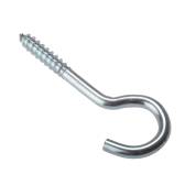 Screw Hook 55mm x 8g Zinc Plated Pack of 10