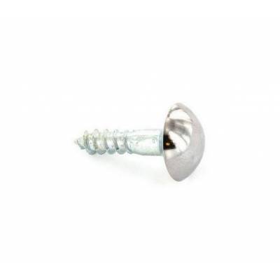 Mirror Screws Chrome Head Pack of 4 - Plate Size: ...