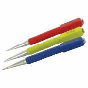 Nail Punch Set 3pce 123mm Colour Coded