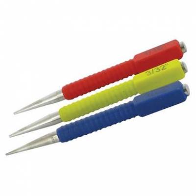 Nail Punch Set 3pce 123mm Colour Coded...