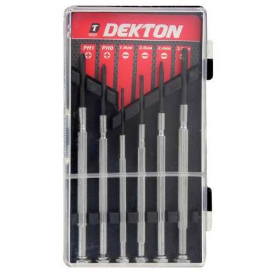 Dekton DT65210 Precision Screwdriver Set 6pc