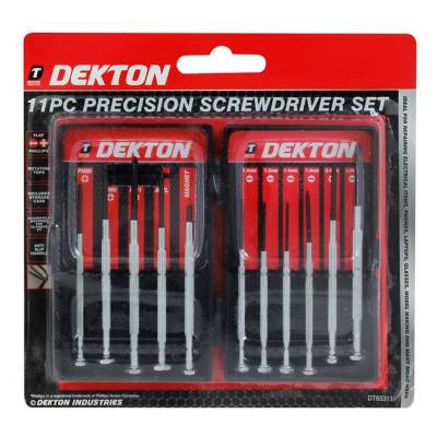 Dekton DT65311 Precision Screwdriver Set 11pc...