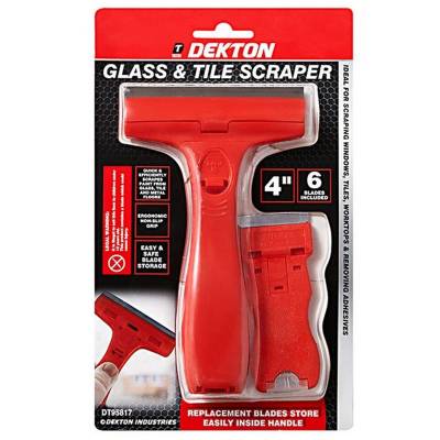Dekton DT95817 Glass and Tile Scraper 2pc