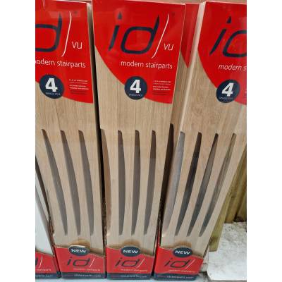 Modern ID VU Oak 41mm Stair Spindle 895mm Hardwood  Wooden Softwood Timber - Pack Size: 