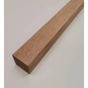 Plain Blank Oak 41mm Stair Spindle Square Wooden Hardwood Timber 900mm 895mm