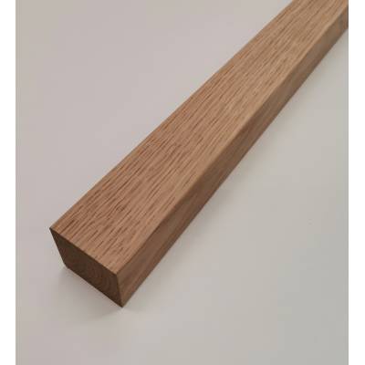 Plain Blank Oak 41mm Stair Spindle Square Wooden Hardwood Ti...