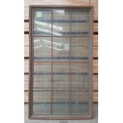 Timber Window Aluminium/Plastic Clad Wooden Feature Window 1300x2300mm AND83