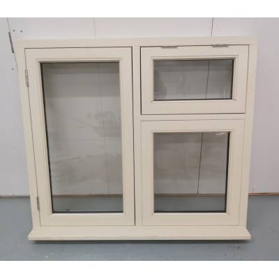 Wooden Timber Double Glazed Window Frame Flush Casement 1195x1045mm RC12