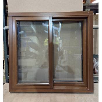 Sapele Yorkshire Sliding Window 1255x1195mm DD23 Sapele Yorkshire Sliding Window 1255x1195mm DD23