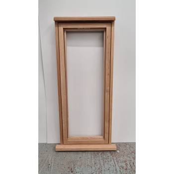 Solid Oak Casement Window 635x1515mm DD08