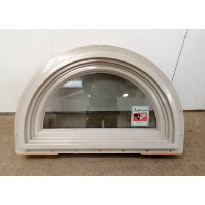 Timber Window Aluminium Clad & Wooden Glazed Glass 650x3...