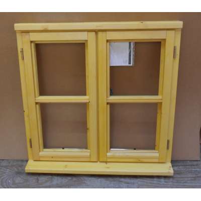 Wooden Timber Window Horizontal Centre Bar Casement Unglazed Jeldwen 910x1045mm