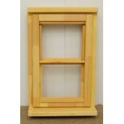 Wooden Timber Window Horizontal Centre Bar Casement Unglazed Jeldwen 483x745mm