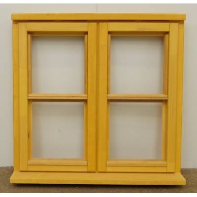 Wooden Timber Window Horizontal Centre Bar Casement Unglazed Jeld-wen 910x895mm
