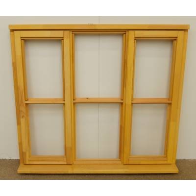 Wooden Timber Window Horizontal Centre Bar Casement Unglazed Jeldwen 1337x1195mm
