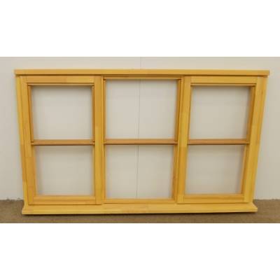 Wooden Timber Window Horizontal Centre Bar Casement Unglazed Jeldwen 1765x1045mm