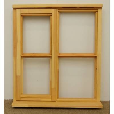 Wooden Timber Window Horizontal Centre Bar Casement Unglazed Jeldwen 910x1045mm - Handing (externally viewed): 