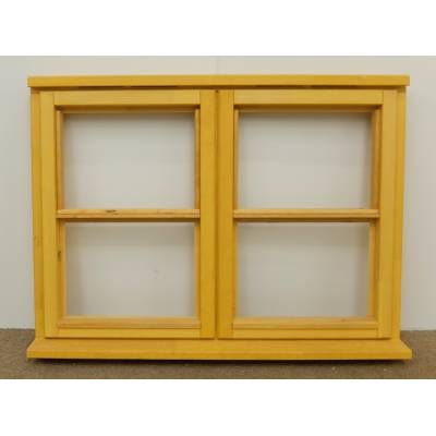 Wooden Timber Window Horizontal Centre Bar Casement Unglazed Jeldwen 1195x895mm