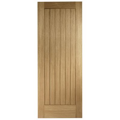 Unfinished Classic Oak Suffolk Essential Internal Door - Door Size, HxW: 
