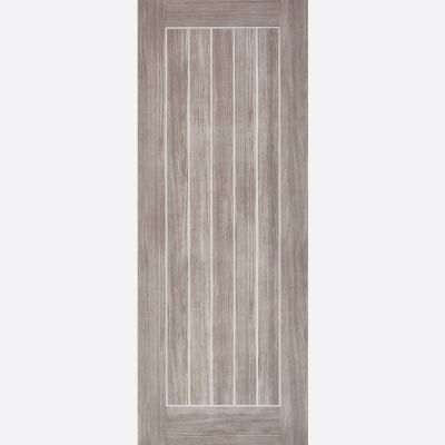 Laminated Light Grey Mexicano Internal Door - Door Size, HxW: 