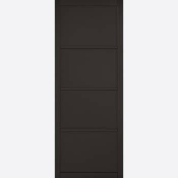 Black Primed Soho Solid Internal Door 