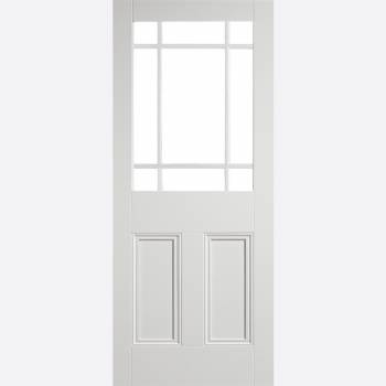 Primed White Downham Unglazed Internal Door 