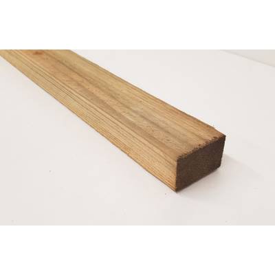 Treated Timber Graded Roofing Laths Battens 38x25mm 1½x1" Tile Slate - Length: 