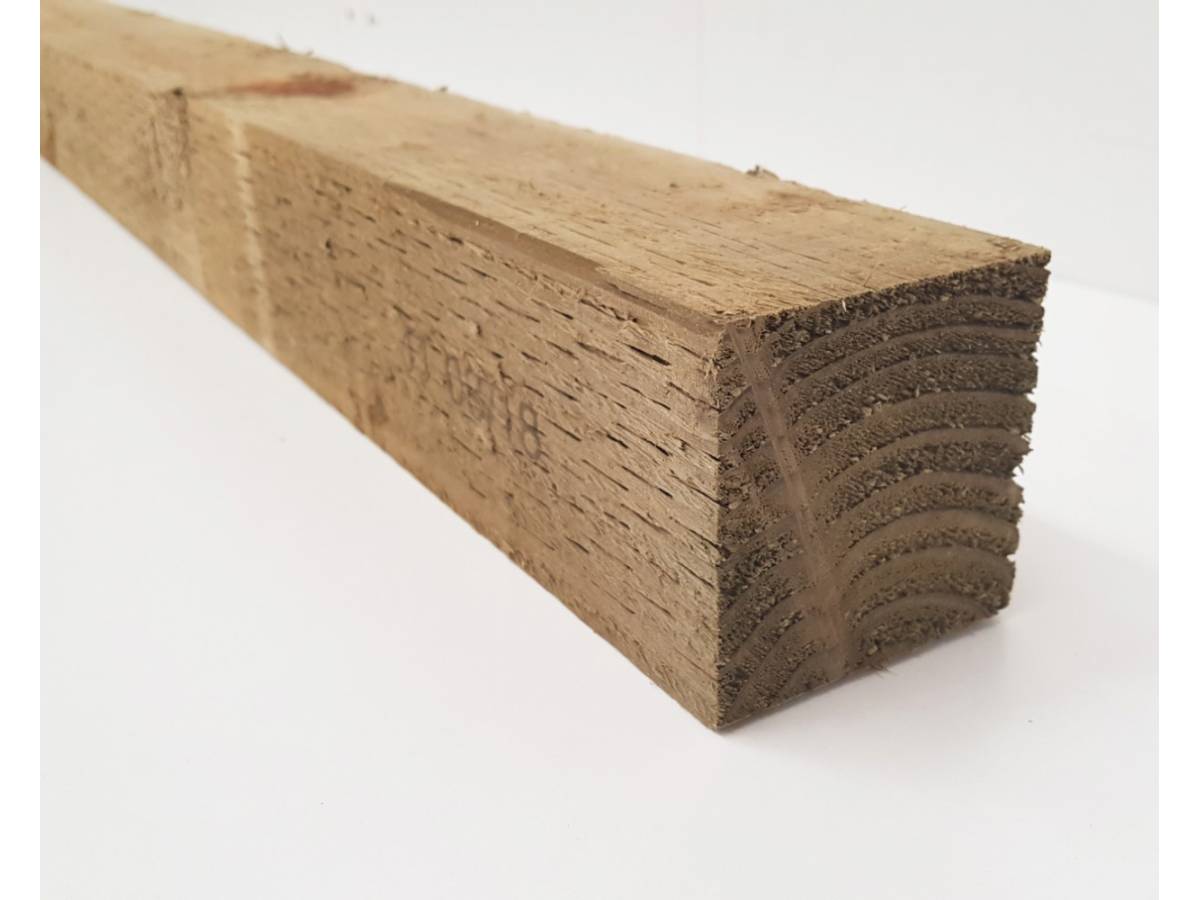 75x75mm 3x3" Treated Timber Sawn Posts, Fencing Decking Joist