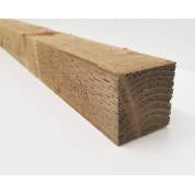 Treated Timber Sawn Posts, Fencing Decking Joist 75x75mm 3x3"