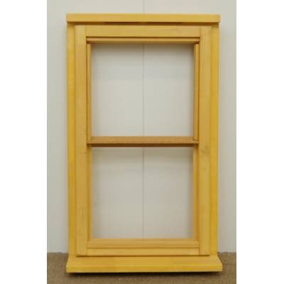 Wooden Timber Window Horizontal Centre Bar Casement Unglazed Jeldwen 625x1045mm - Handing (externally viewed): 