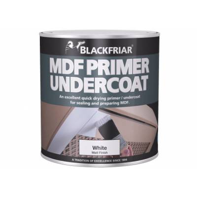 MDF Primer Undercoat Fast Dry Pre Decoration Water Based Whi...