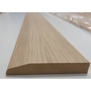 Skirting Rounded Chamfer White Oak American Veneered MDF Chamfered 119x18mm Skirting Rounded Chamfer White Oak American Veneered MDF Chamfered 119x18mm