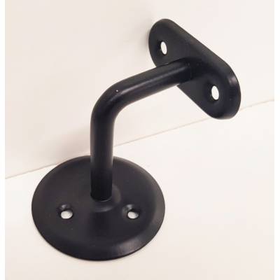 Black Handrail Bracket stair banister wall mounted support hand rail