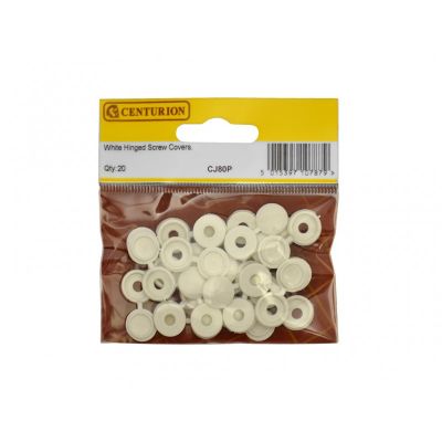 Screw Covers Beige Hinged Plastic Fold Over Caps Small Easy ...