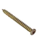 Frame Screw Fix Concrete Zinc Yellow Passivated Fixing Screw Options Available